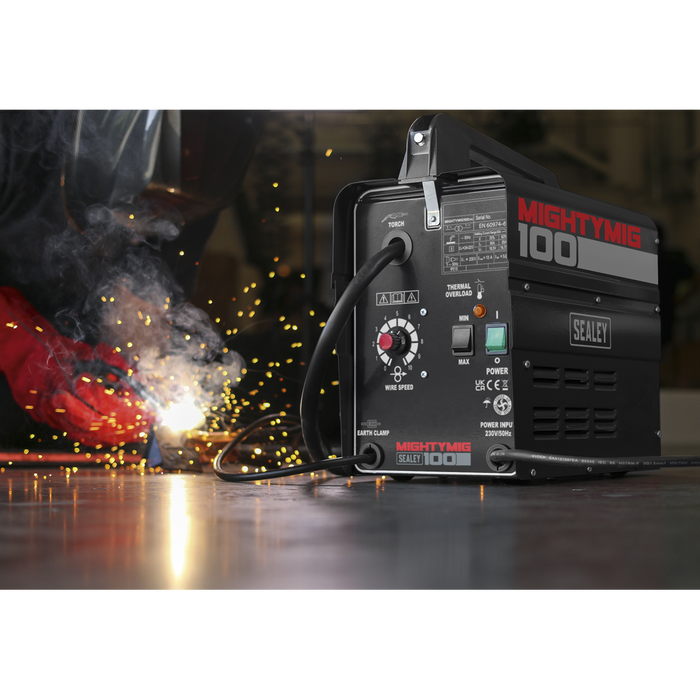 Gasless MIG Welder 100A 230V | MIGHTYMIG100