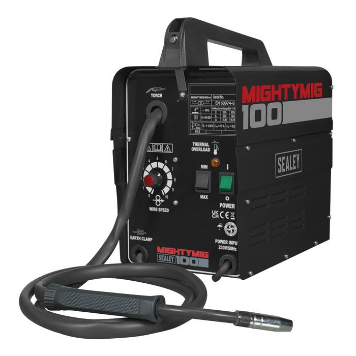 Gasless MIG Welder 100A 230V | MIGHTYMIG100