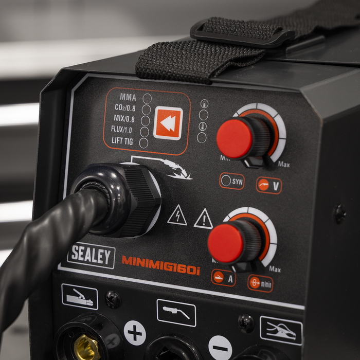 MIG/TIG & MMA (ARC/STICK) Inverter Welder 160A 230V | MINIMIG160i