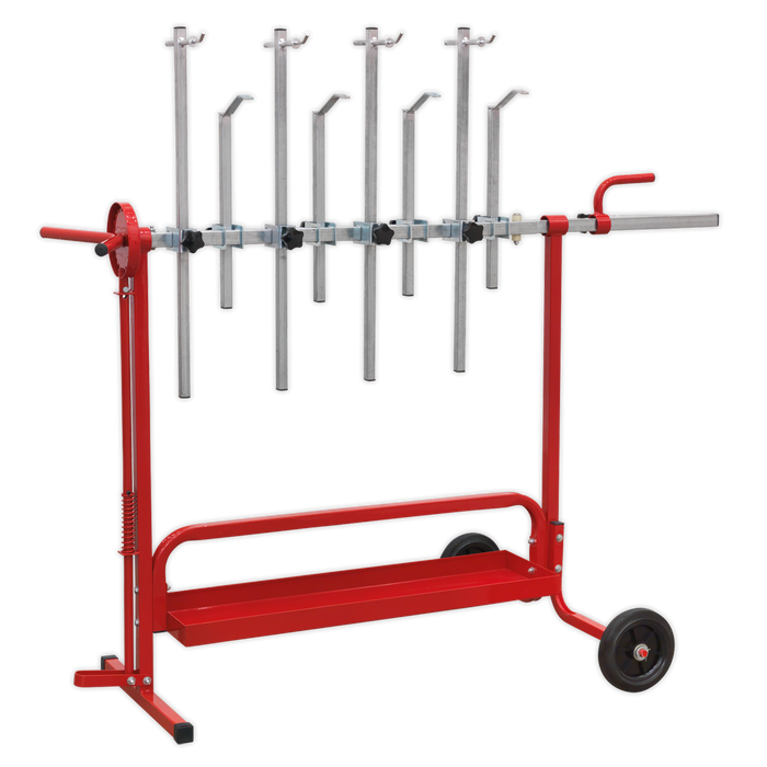 Heavy-Duty Universal Mobile Rotating Panel Stand | MK62