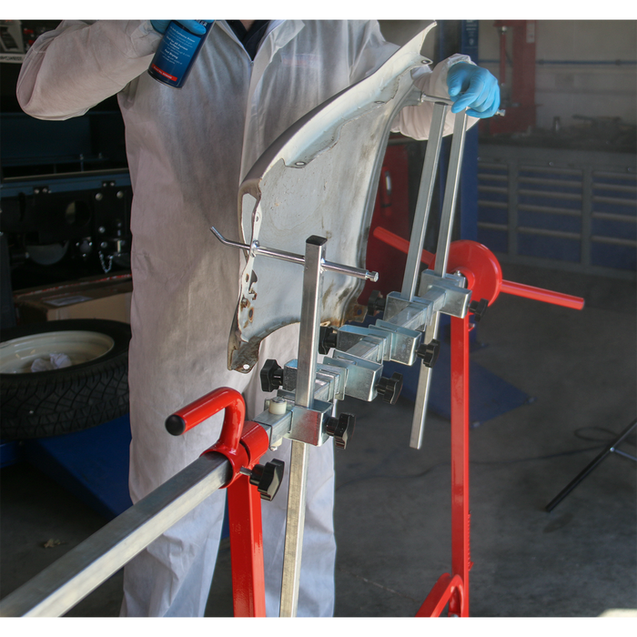 Heavy-Duty Universal Mobile Rotating Panel Stand | MK62