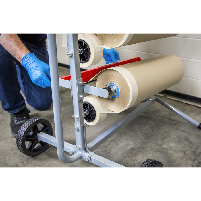 Masking Paper Dispenser Tree 2 x 300mm & 2 x 450mm Rolls | MK63