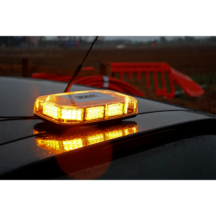Mini Light Bar with Magnetic Base 50W SMD LED 12/24V | MLB80MB