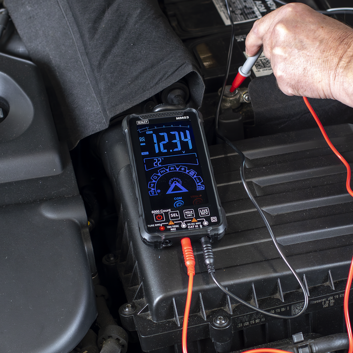 Touchscreen Rechargeable Auto-Ranging Digital Smart Multimeter 10-Function | MM03