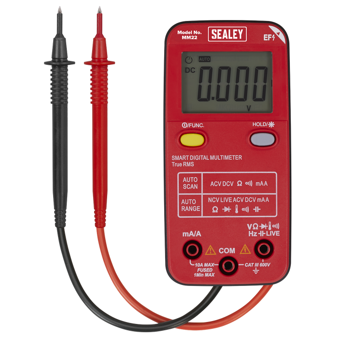 13-Function Professional Smart Auto-Scanning Digital Multimeter | MM22