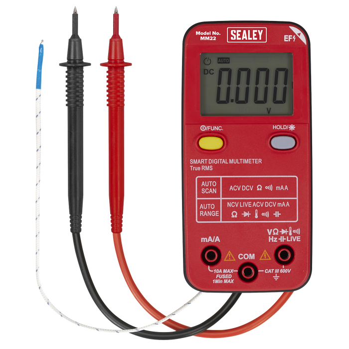 13-Function Professional Smart Auto-Scanning Digital Multimeter | MM22
