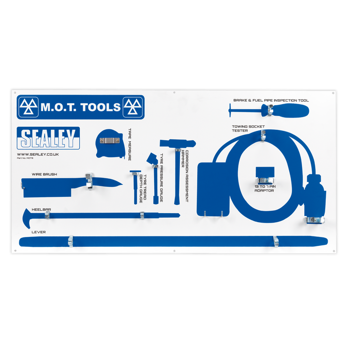 MOT Tool Board with Tools | MOTBKIT