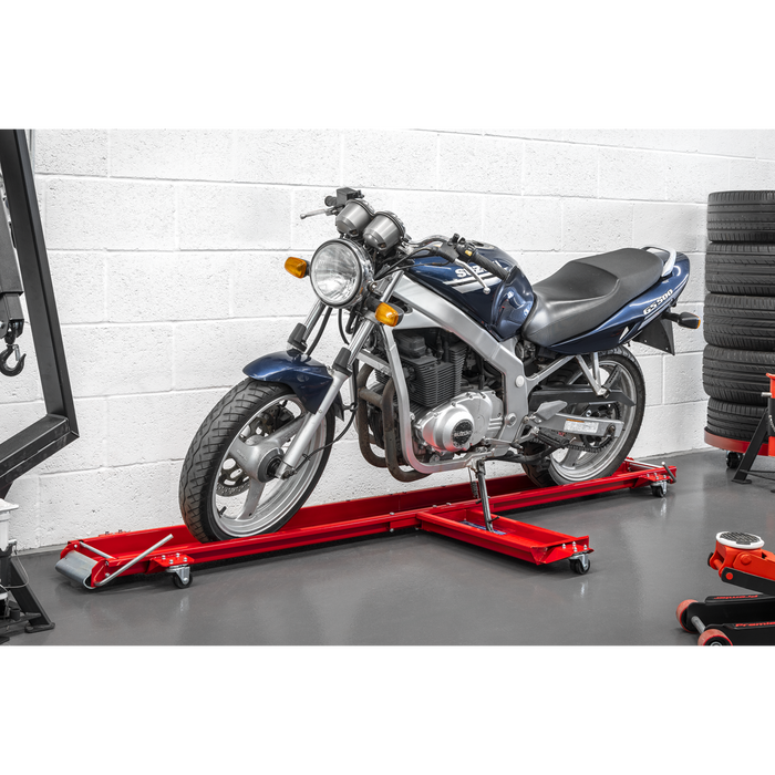 Long Motorcycle Side Stand Type Dolly | MS063L