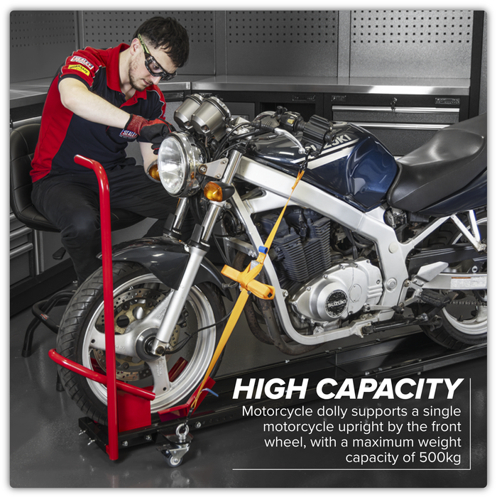 Motorcycle Upright Clamp Type Dolly | MS063V