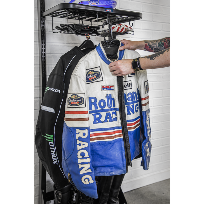Freestanding Motorcycle Helmet & Gear Storage | MS081FS