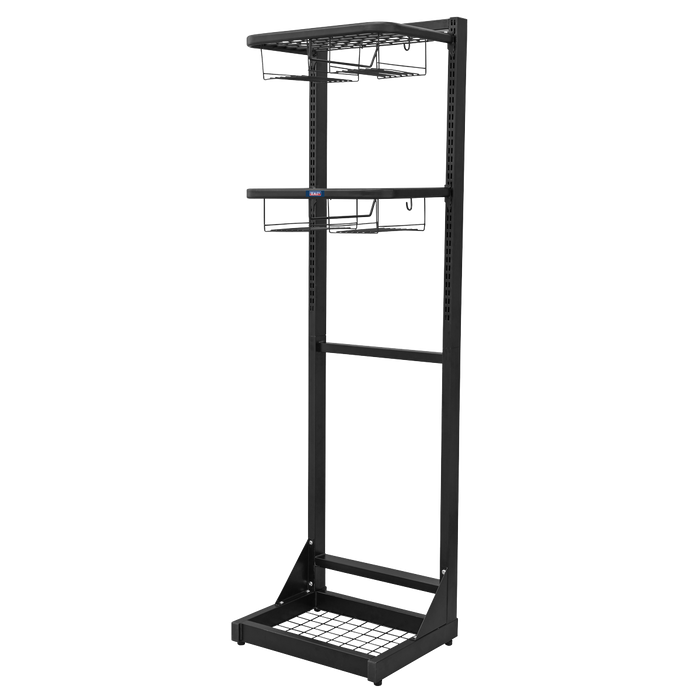 Freestanding Motorcycle Helmet & Gear Storage | MS081FS