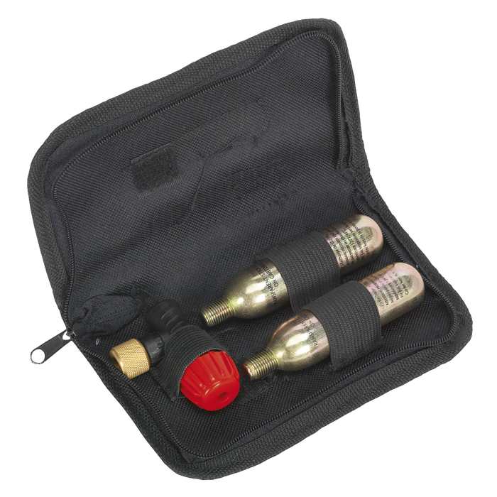 Motorcycle CO2 Emergency Tyre Inflator Kit | MS087