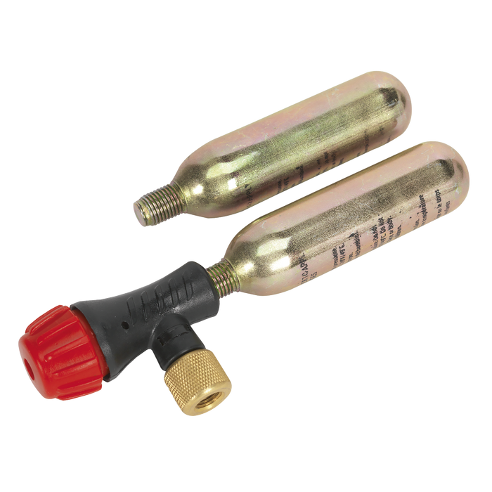 Motorcycle CO2 Emergency Tyre Inflator Kit | MS087