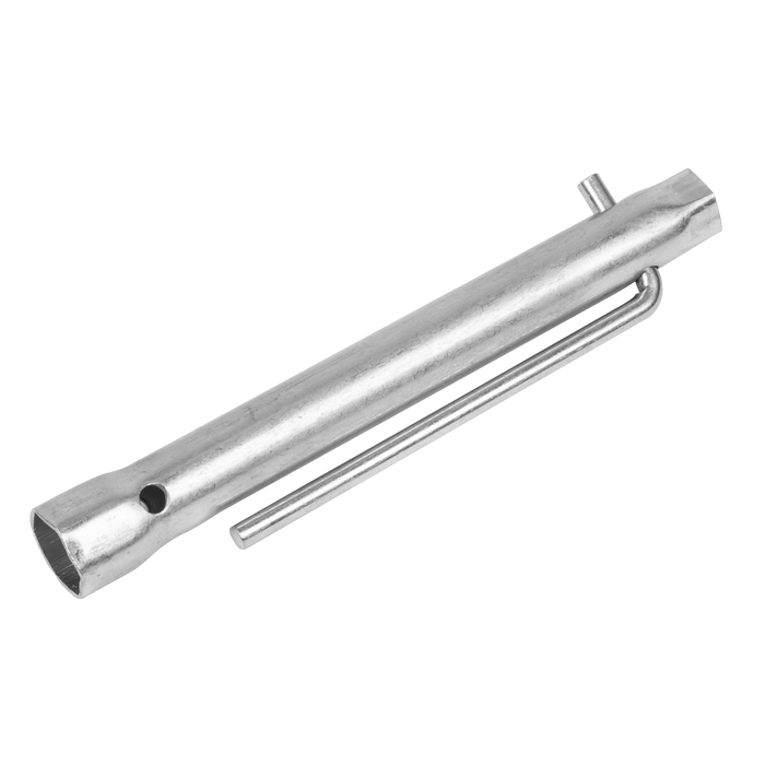 Long Reach Double End Spark Plug Box Spanner with L-Bar 14/16mm | MS160