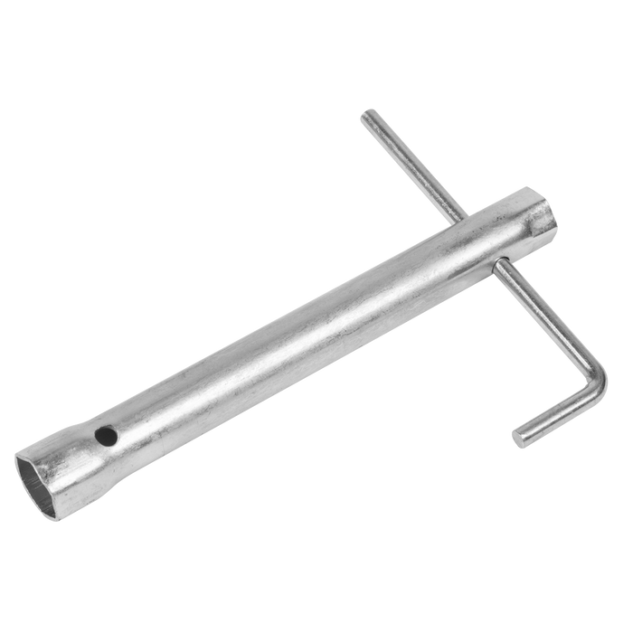 Long Reach Double End Spark Plug Box Spanner with L-Bar 14/16mm | MS160