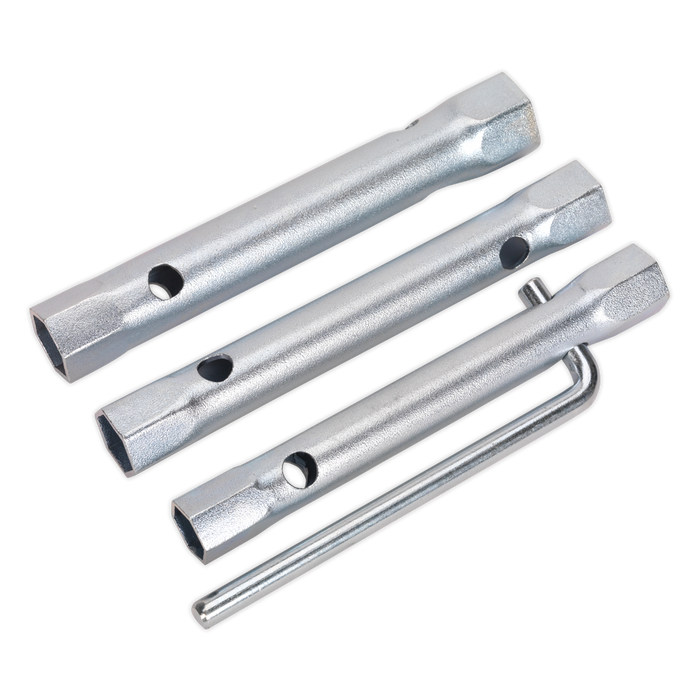 Long Reach Double End Spark Plug Box Spanner Set 3pc | MS165