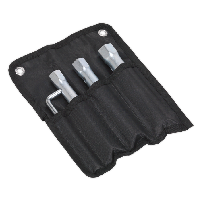 Long Reach Double End Spark Plug Box Spanner Set 3pc | MS165