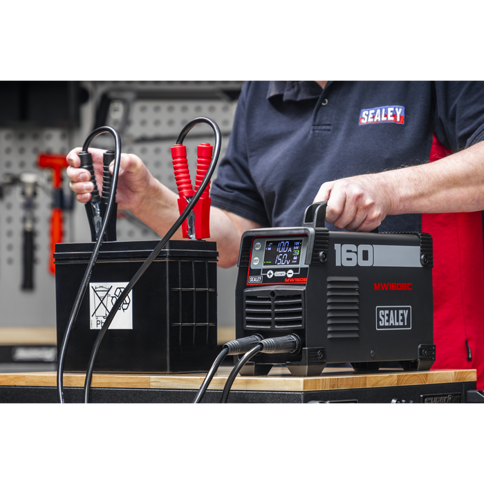 MMA/ARC Inverter Welder 160A & Battery Charger/Starter 200A 230V | MW160BC