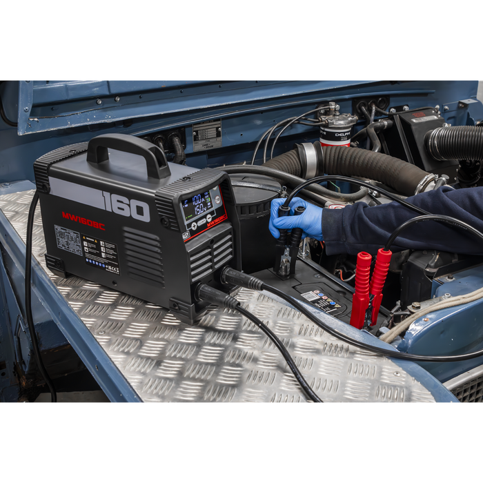 MMA/ARC Inverter Welder 160A & Battery Charger/Starter 200A 230V | MW160BC
