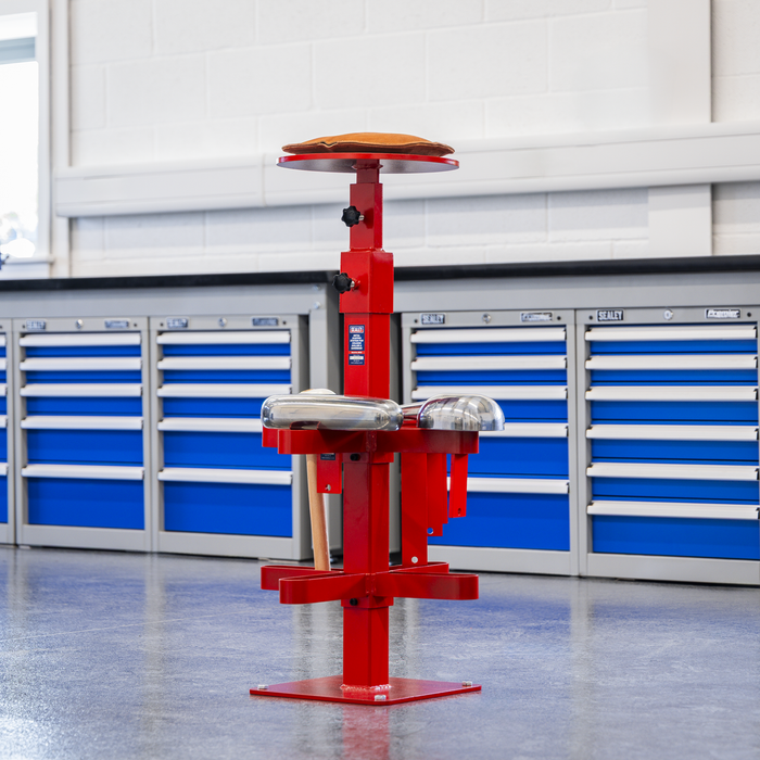 Metal Shaping Station for holding T-Dollies & Sandbags | MW19