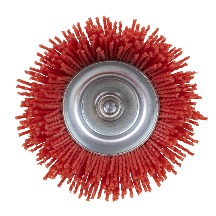 75mm Nylon Filament Cup Brush with 6mm Shaft | NFB75