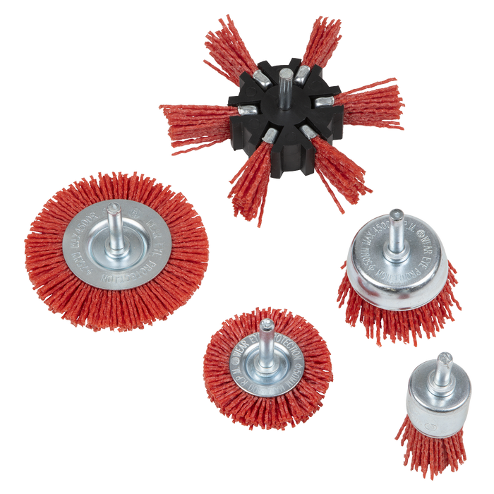Nylon Filament 5pc Brush Set | NFBS05