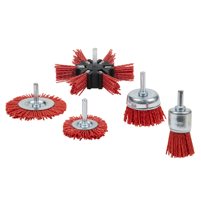 Nylon Filament 5pc Brush Set | NFBS05