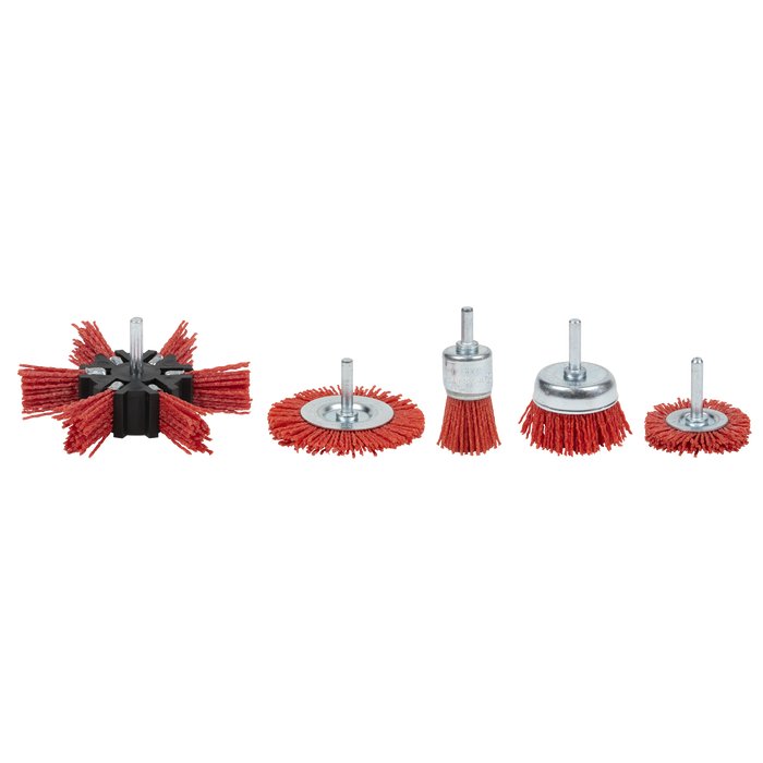 Nylon Filament 5pc Brush Set | NFBS05