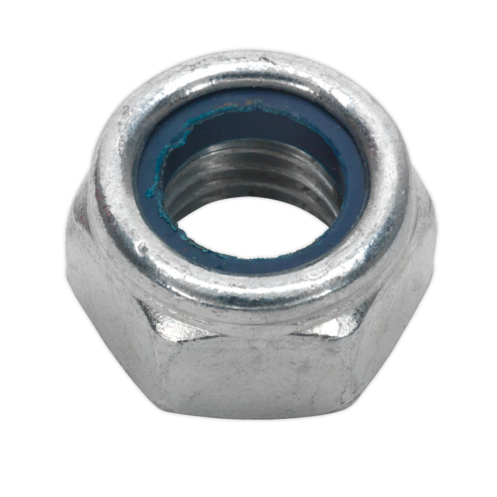 Zinc Plated Nylon Locknut M14, DIN 982 - Pack of 25 | NLN14