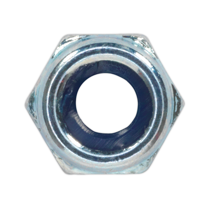 Zinc Plated Nylon Locknut M5, DIN 982 - Pack of 100 | NLN5