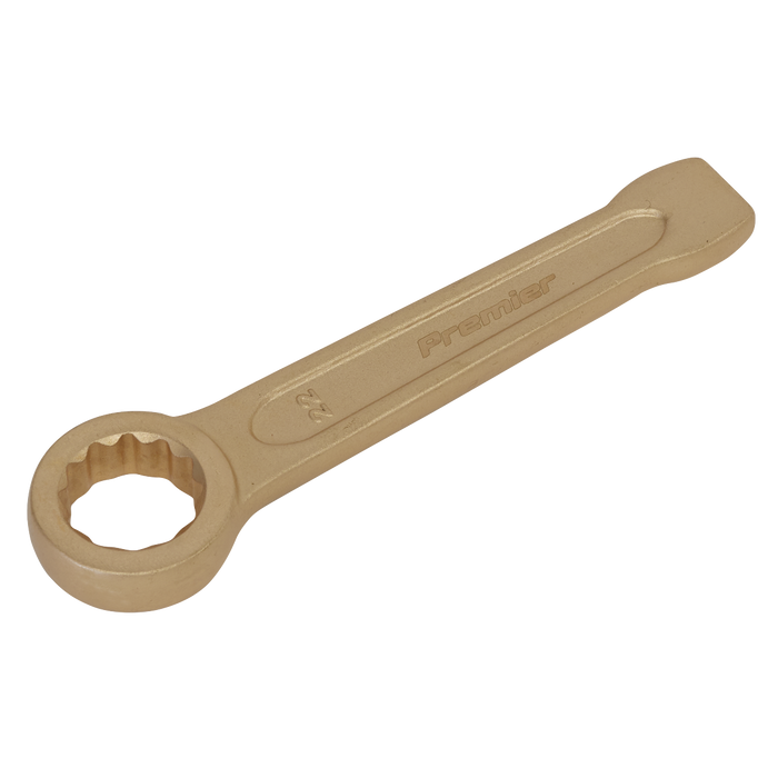 Premier Non-Sparking Ring End Slogging Spanner 22mm | NS028