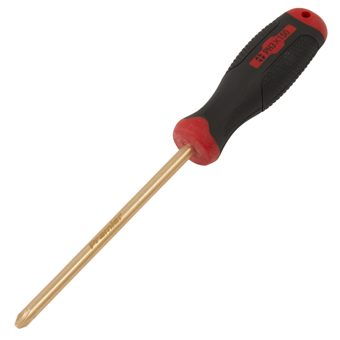 Screwdriver Phillips #3 x 150mm - Non-Sparking | NS098