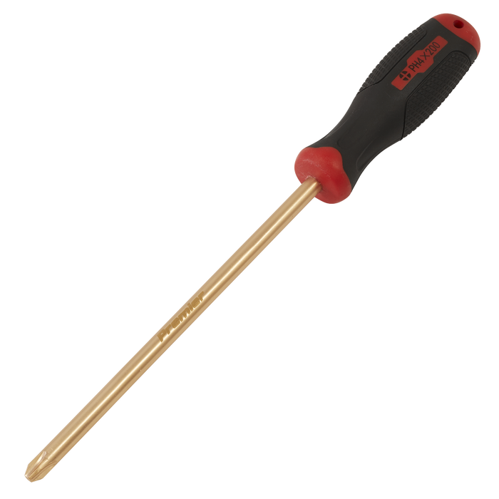 Screwdriver Phillips #4 x 200mm - Non-Sparking | NS099
