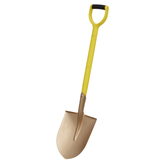 Premier Non-Sparking Round Point Shovel 240 x 420 x 990mm | NS107