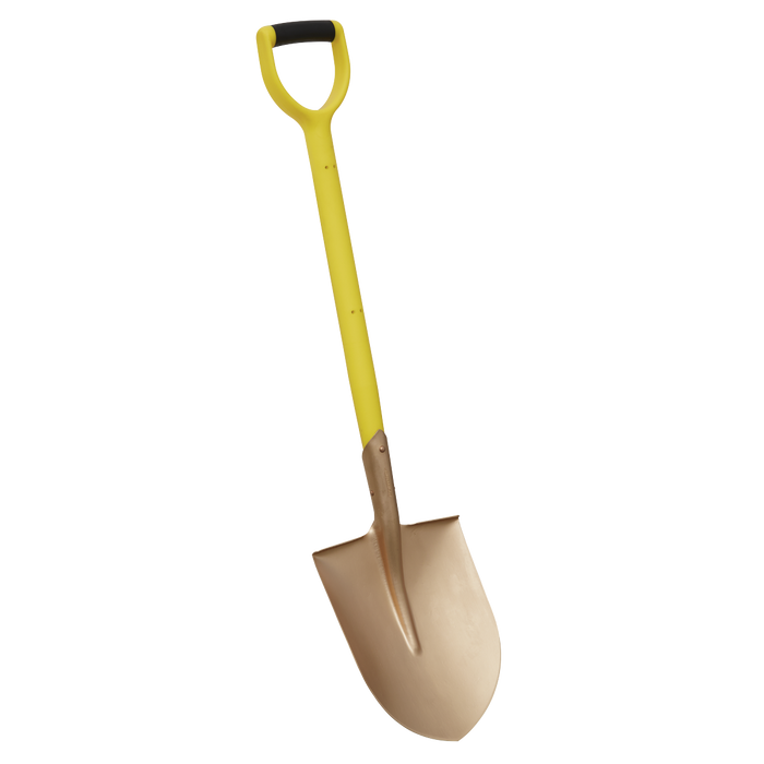 Premier Non-Sparking Round Point Shovel 240 x 420 x 990mm | NS107