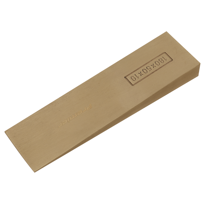 Premier Non-Sparking Wedge 180 x 50 x 19mm | NS121