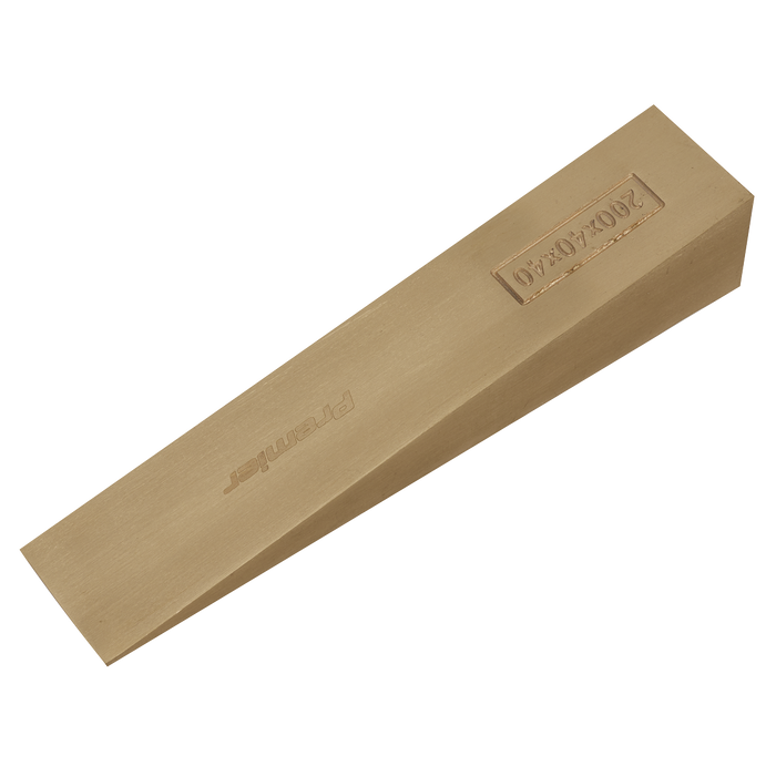 Premier Non-Sparking Wedge 200 x 40 x 40mm | NS122