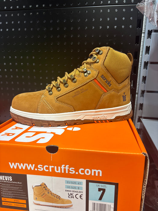 Scruffs Nevis Safety Boot Tan | T55050