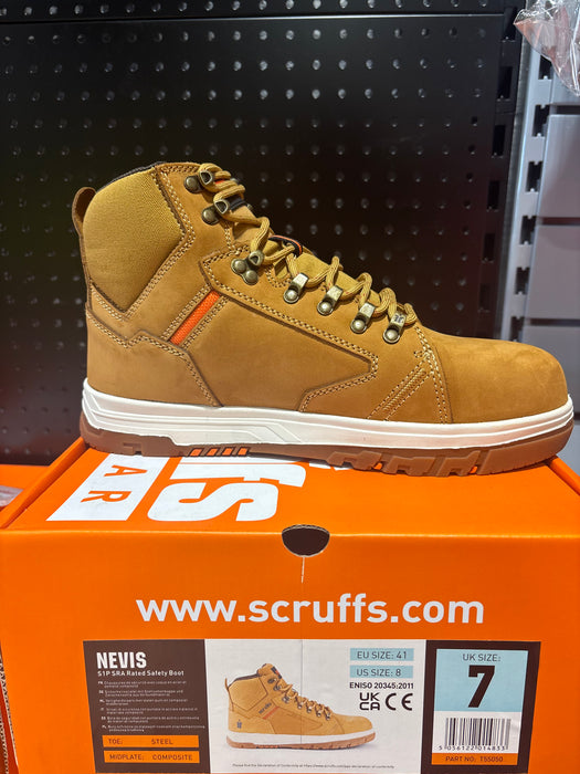 Scruffs Nevis Safety Boot Tan | T55050