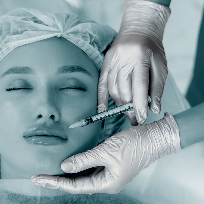 Unigloves Disposable Nitrile Examination Gloves Chemical Protection Fancy Silver | 752