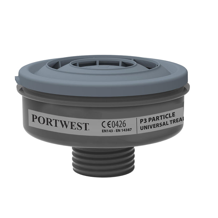Portwest P3 Particle Filter Universal Thread (6 Pack) | P946