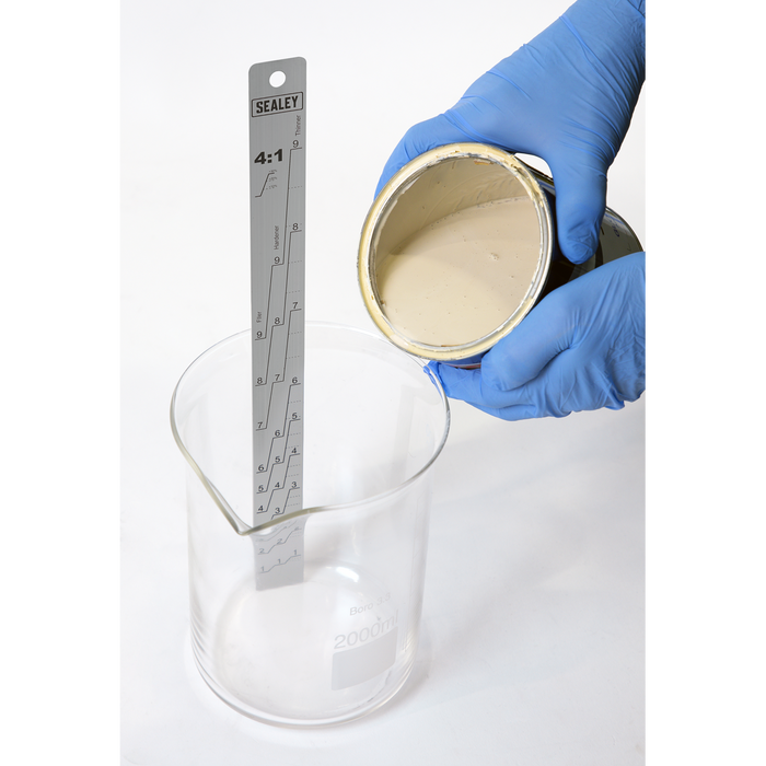 Aluminium Paint Measuring Stick 2:1/4:1 | PA04