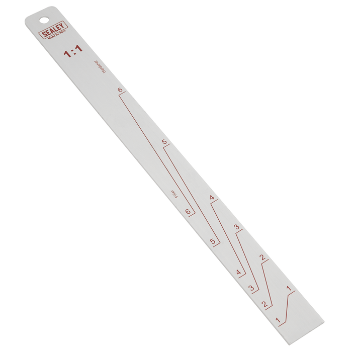 Aluminium Paint Measuring Stick 1:1/3:1 | PA07