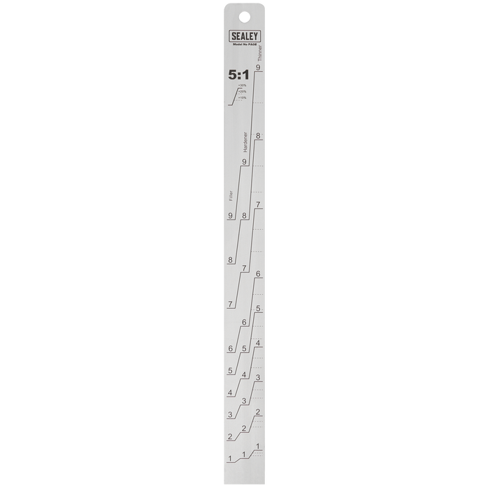 Aluminium Paint Measuring Stick 5:1/5:3 | PA08