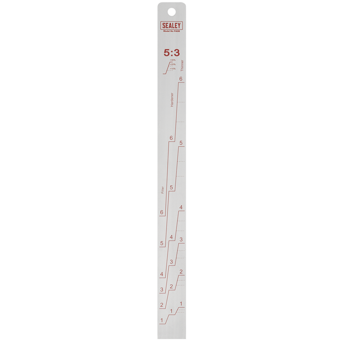 Aluminium Paint Measuring Stick 5:1/5:3 | PA08