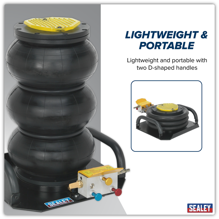 Premier Air Operated Fast 3-Stage Jack 3 Tonne | PAFJ3S
