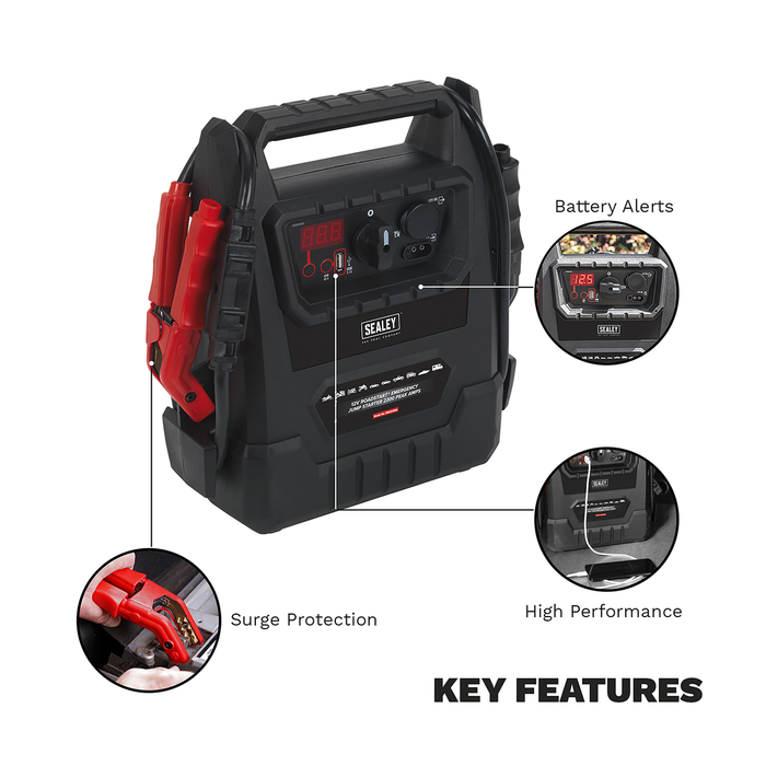 12V RoadStart® Emergency Jump Starter 2300 Peak Amps | PBI2212GS
