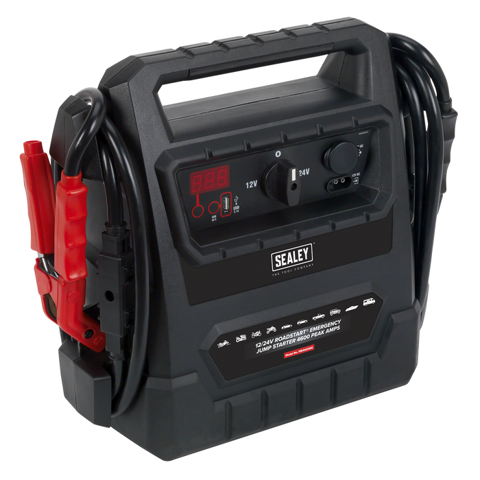 12/24V RoadStart® Emergency Jump Starter 4600 Peak Amps | PBI4424GS