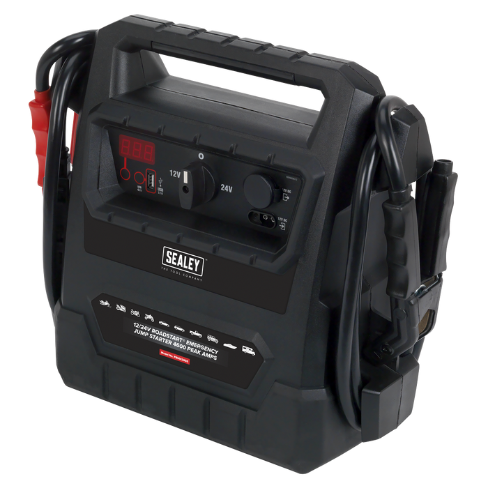 12/24V RoadStart® Emergency Jump Starter 4600 Peak Amps | PBI4424GS