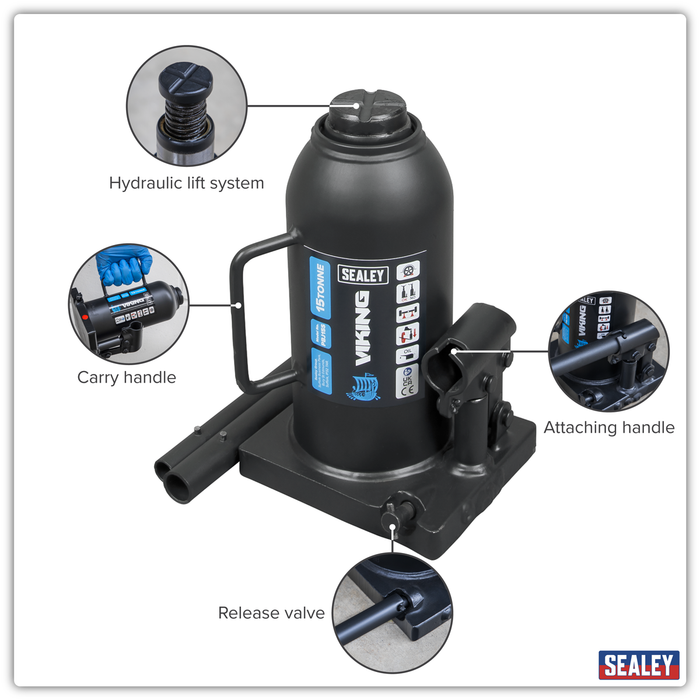 Viking Bottle Jack 15 Tonne | PBJ15S